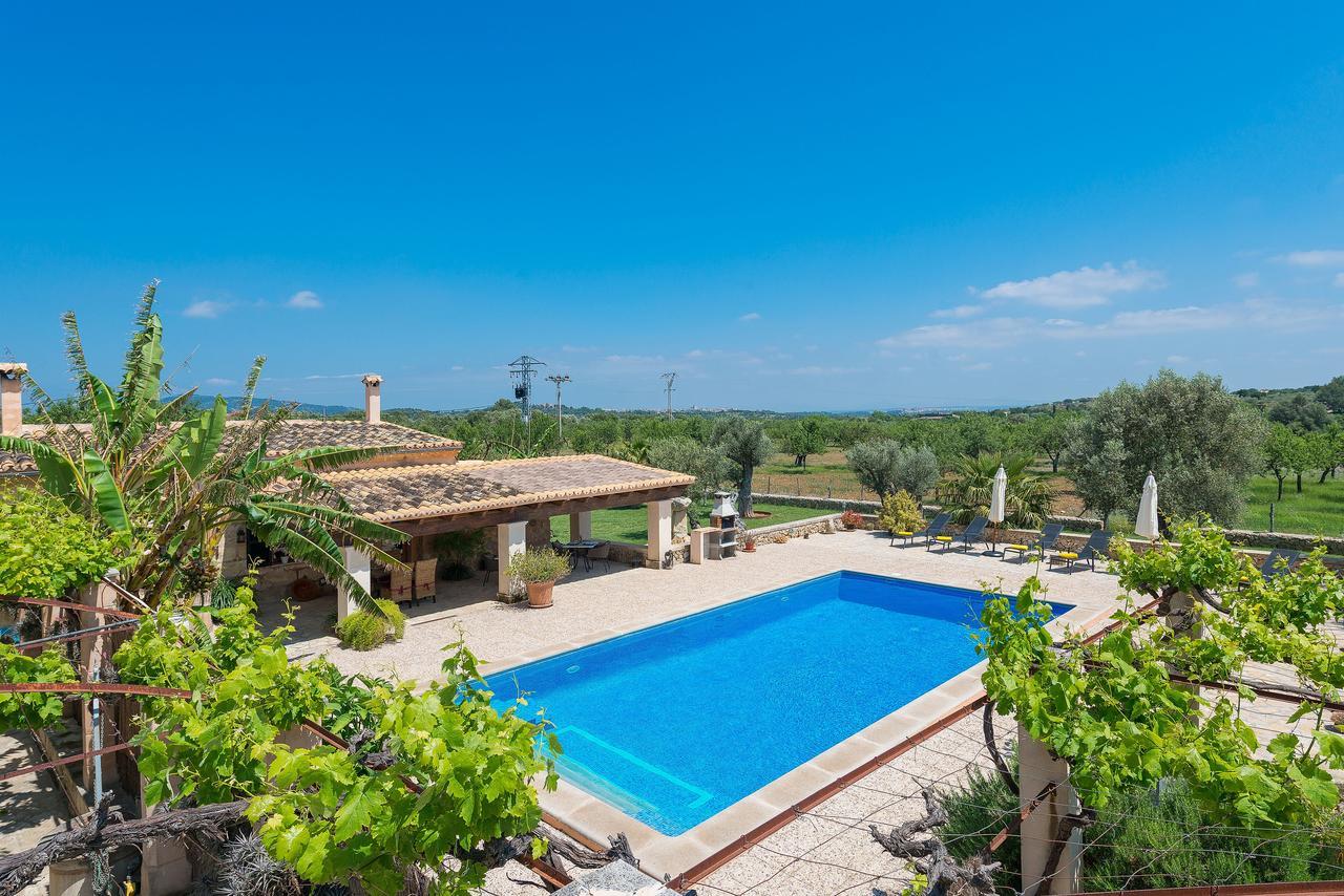 Finca - Agroturisme Sa Parellada Binibona Bagian luar foto