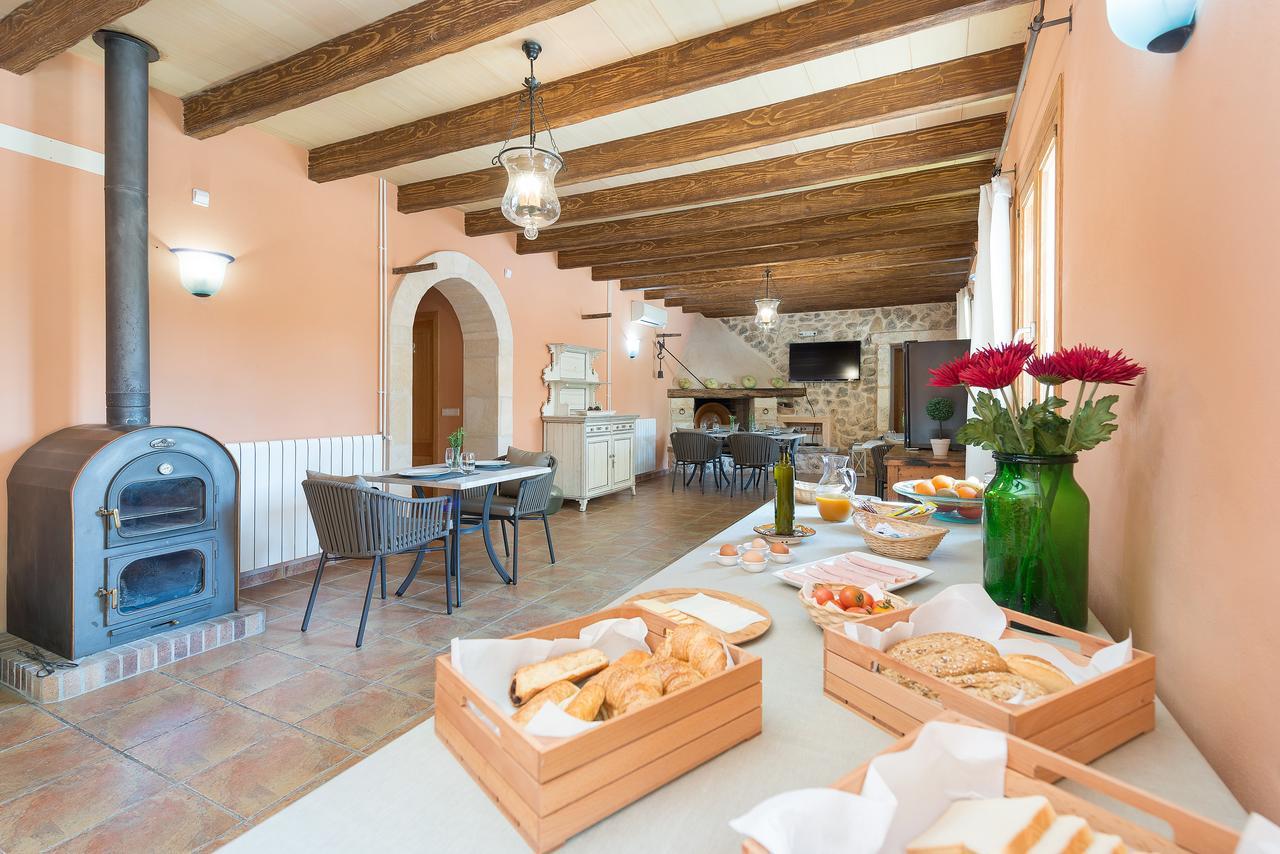 Finca - Agroturisme Sa Parellada Binibona Bagian luar foto