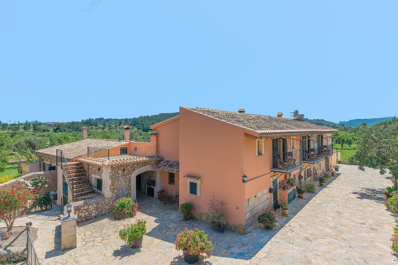 Finca - Agroturisme Sa Parellada Binibona Bagian luar foto